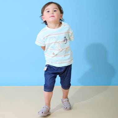 【接触冷感】海のいきもの7分丈レギンス