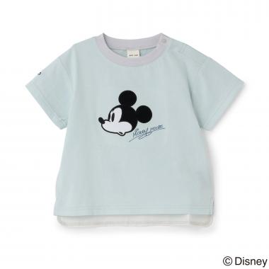 【Disney】アソートアップリケ半袖Tシャツ