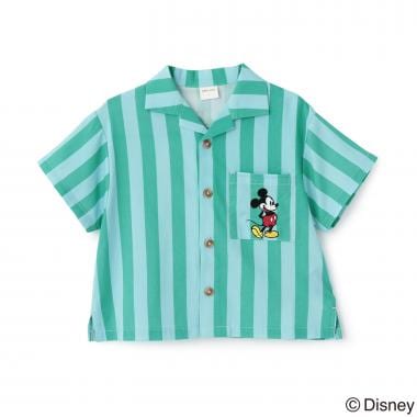【Disney】開襟半袖シャツ