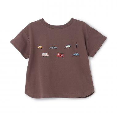 【接触冷感】前後で着れる2WAY半袖Tシャツ