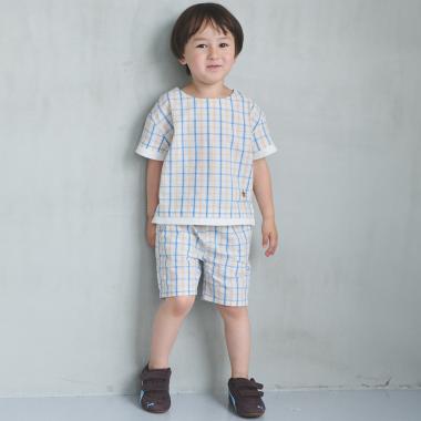 【藤本美貴コラボ】BOYSチェックセットアップ