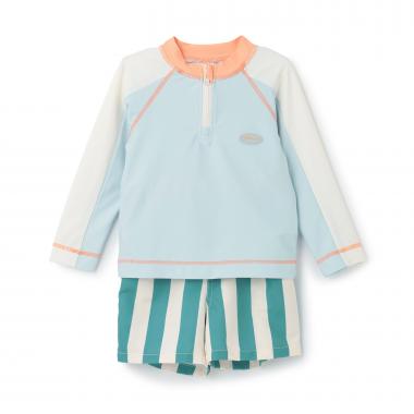 【SWIM】Boysバイカラーセットアップ水着
