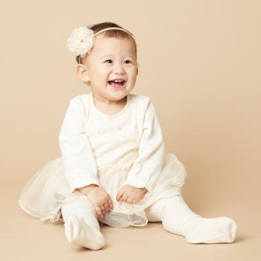 抗菌防臭 星チュールロンパース×ベロアブルマセット