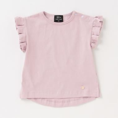 オーガビッツ 袖タックフリルTシャツ