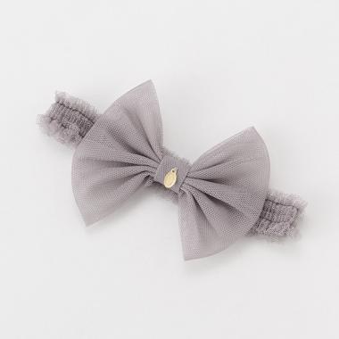 チュールリボンヘアバンド