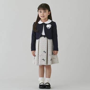 ジャガードリボンOP+衿つきJKセット