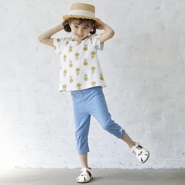 【プティプラ】GIRLS7分丈レギンス