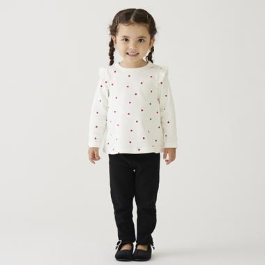 【プティプラ】GIRLS10分丈レギンス