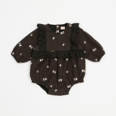 花刺しゅうロンパース