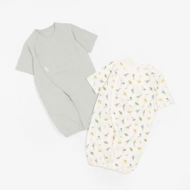 【オーガニック】7分袖2WAYオール