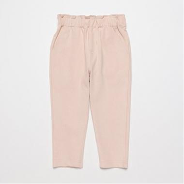 【スマイル/リンク】リボン刺しゅうロングパンツ(キッズサイズ)