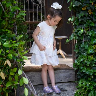 【リンク】花刺しゅうスカート(キッズ)