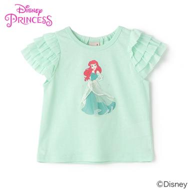 【Disney】袖チュールグラフィックT
