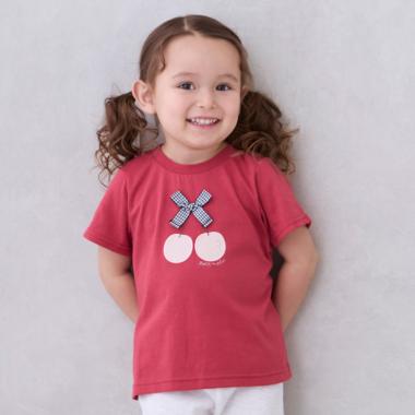 【接触冷感】【WEB限定特別価格】モチーフ半袖Tシャツ