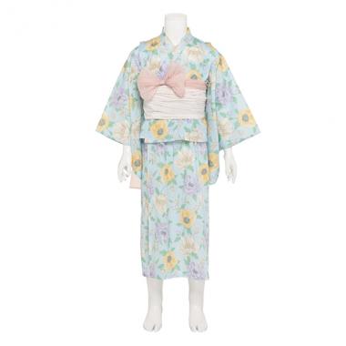 大花柄2way浴衣