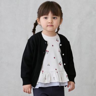 【リンク】パールボタンニットカーディガン