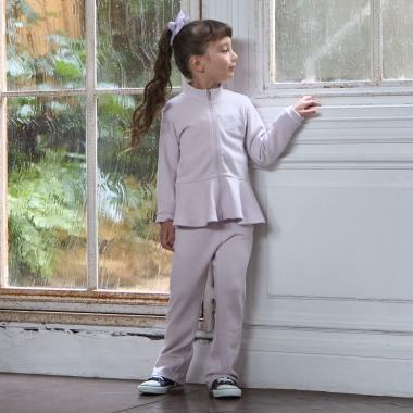 【バレエ】ペプラムジップアップパンツSET