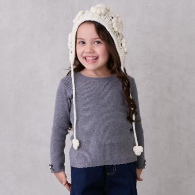 【リンク/フワもちっと】リブニット(キッズサイズ)