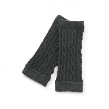 もこもこケーブルレッグウォーマー
