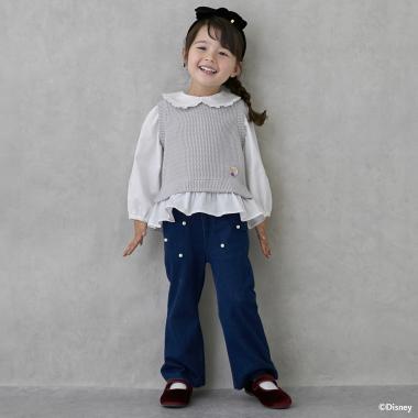 パールつきカットパンツ