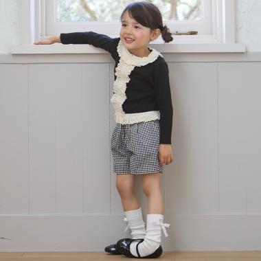 バックリボンショートパンツ