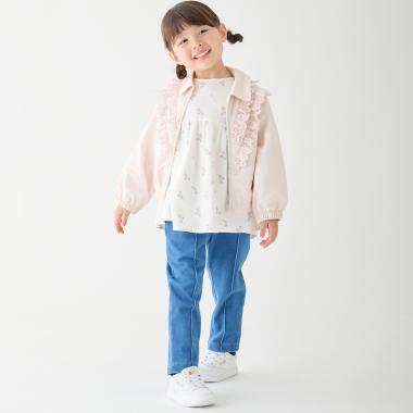 【スマイル/防汚】ゆったりパンツ