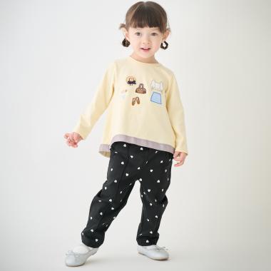 【スマイル/防汚】ゆったりパンツ