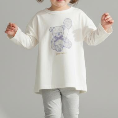 【プティプラ】GIRLS長袖Tシャツ