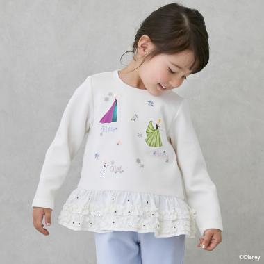 【Frozen】ペプラム長袖Tシャツ