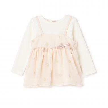 【リンク】花刺しゅうチュニックセット