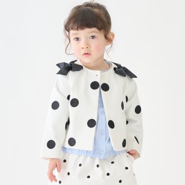 リボンショートジャケット