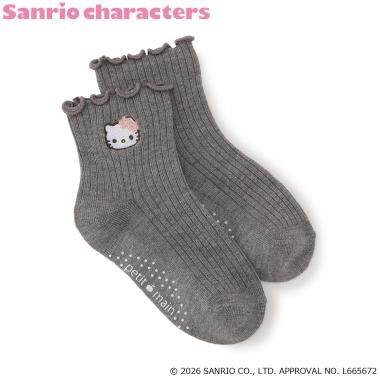 【サンリオキャラクターズ】刺しゅうソックス