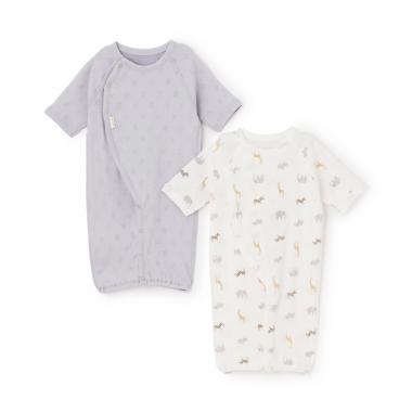 【弱酸性】7分袖2WAYオール