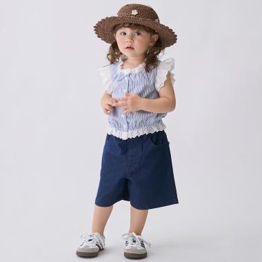 ハーフワイドパンツ