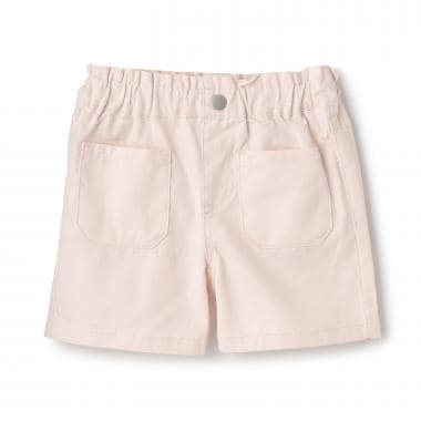 ウオッシュ加工ハートポケットショートパンツ