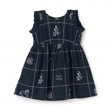 【リンク】インド綿刺しゅうワンピース