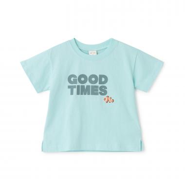 【プティプラ/WEB先行】ロゴ半袖Tシャツ