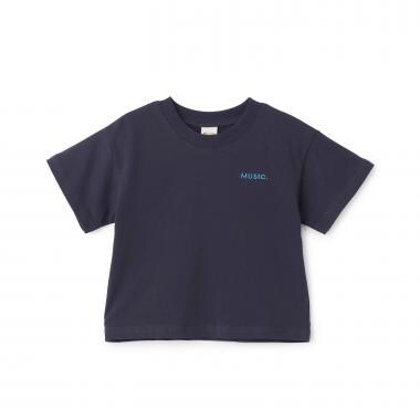 【プティプラ/WEB先行】バックプリント半袖Tシャツ