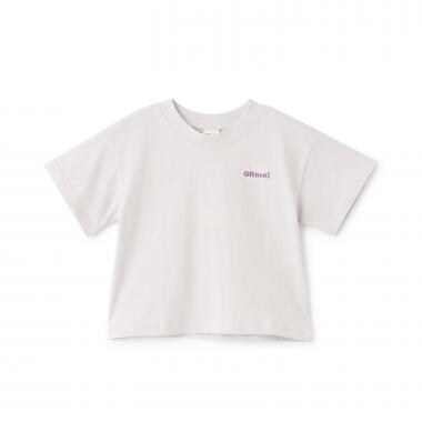 【プティプラ/WEB先行】バックプリント半袖Tシャツ