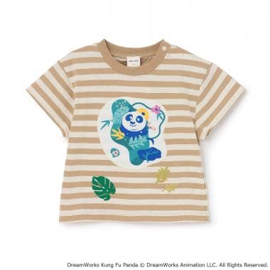 【WEB別注】【カンフーパンダ】ボーダー半袖Tシャツ