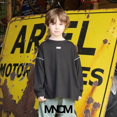【MNCM】【カイテキ天竺】パイピングビッグTシャツ