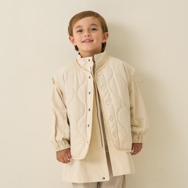 【組み合わせ自由シリーズ】キルティングベスト