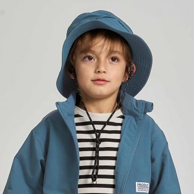 【スクール対応】【撥水・防汚・耐久・UV】小さく収納できるハット（反射シート付き)