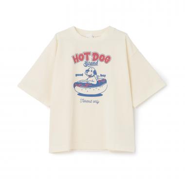 【予約/6月中旬～下旬入荷予定】【綿100%】カラフルアソートグラフィックTシャツ