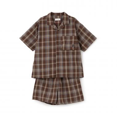 【予約/6月中旬～下旬入荷予定】【セットアップ】オープンカラーシャツ・イージーパンツ
