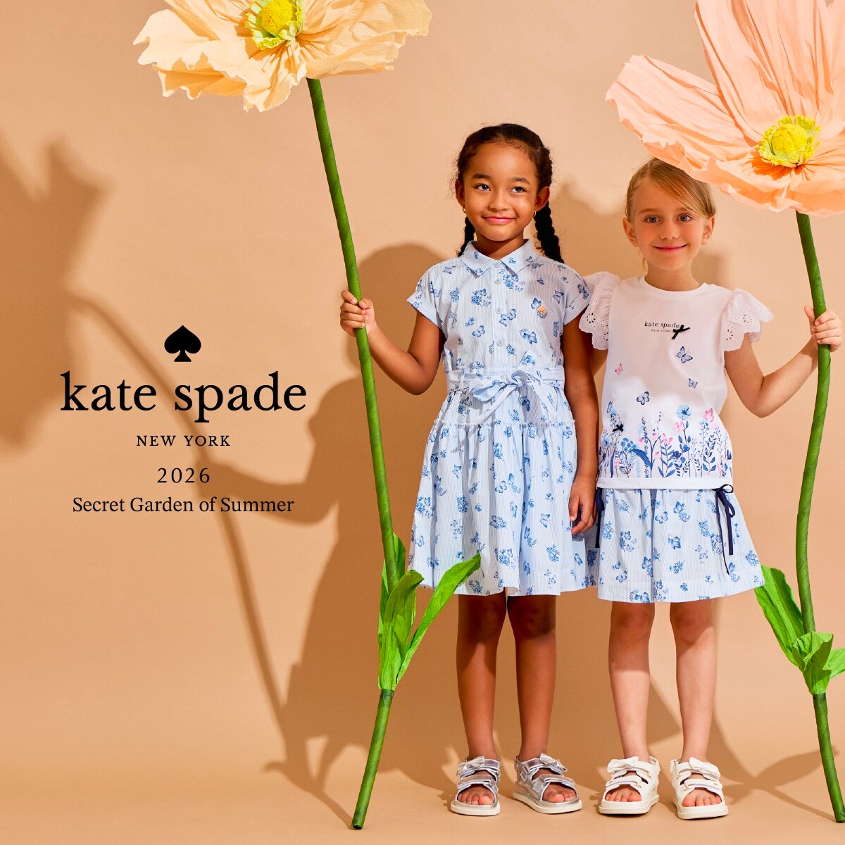 「Secret Garden of Summer」kate spade new york kidsのおしゃれなコーディネートをご紹介！